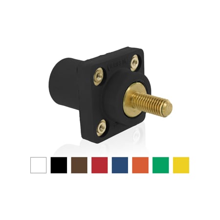 Leviton Electrical Connector Assembly 16 Series Female Rec 16R24-1UO